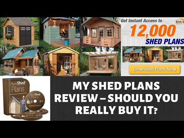 5 Easy To Build Sheds - My Shed Plan Product Review